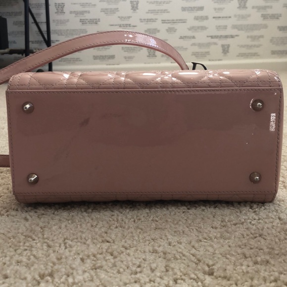 SOLD Christian DIOR “Lady Dior” Cannage Tote Purse - Picture 4 of 8